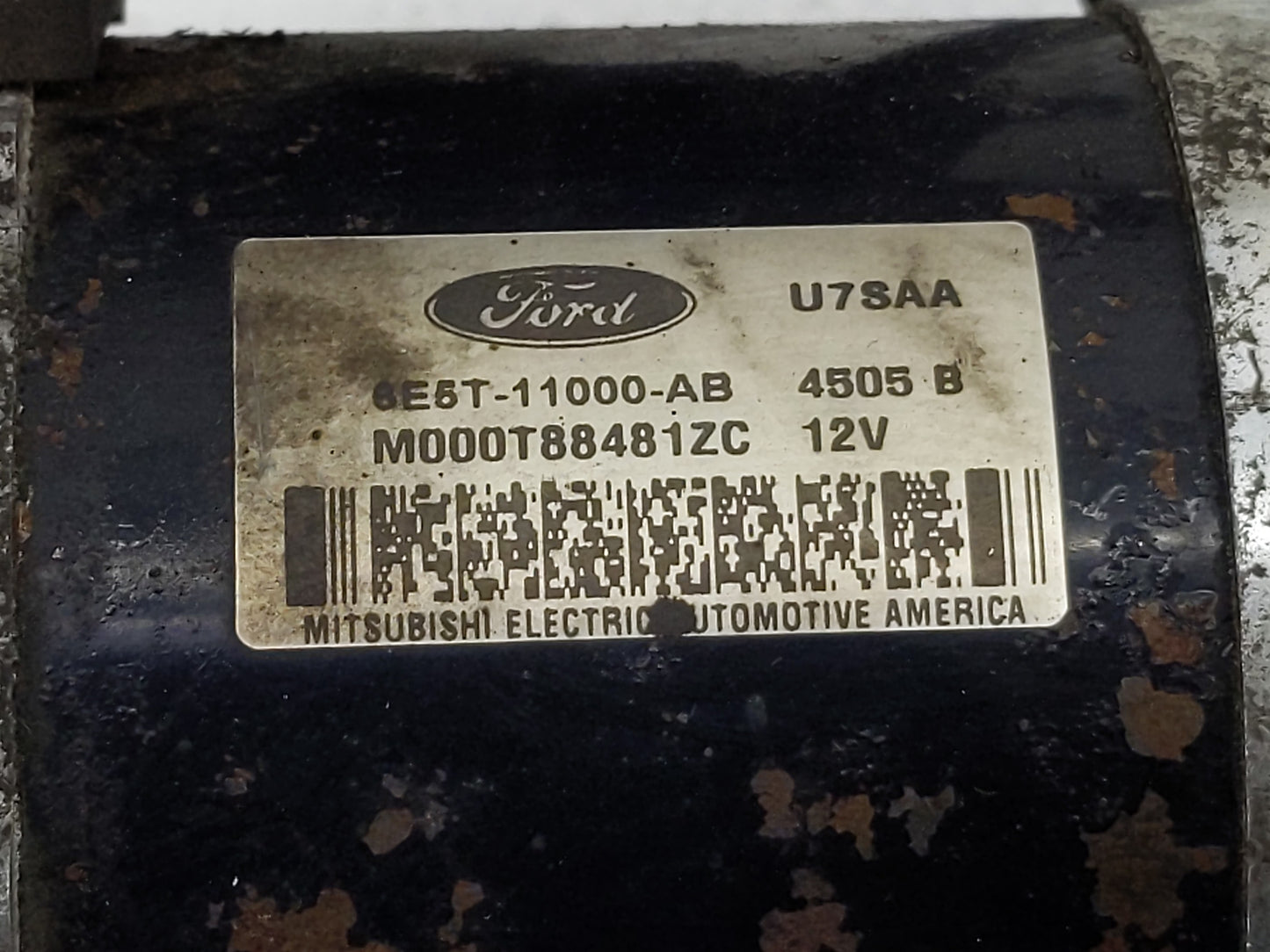 2006-2010 Ford Fusion Car Starter Motor Solenoid OEM P/N:6E5T-11000-AB Fits Fits 2006 2007 2008 2009 2010 OEM Used Auto Part