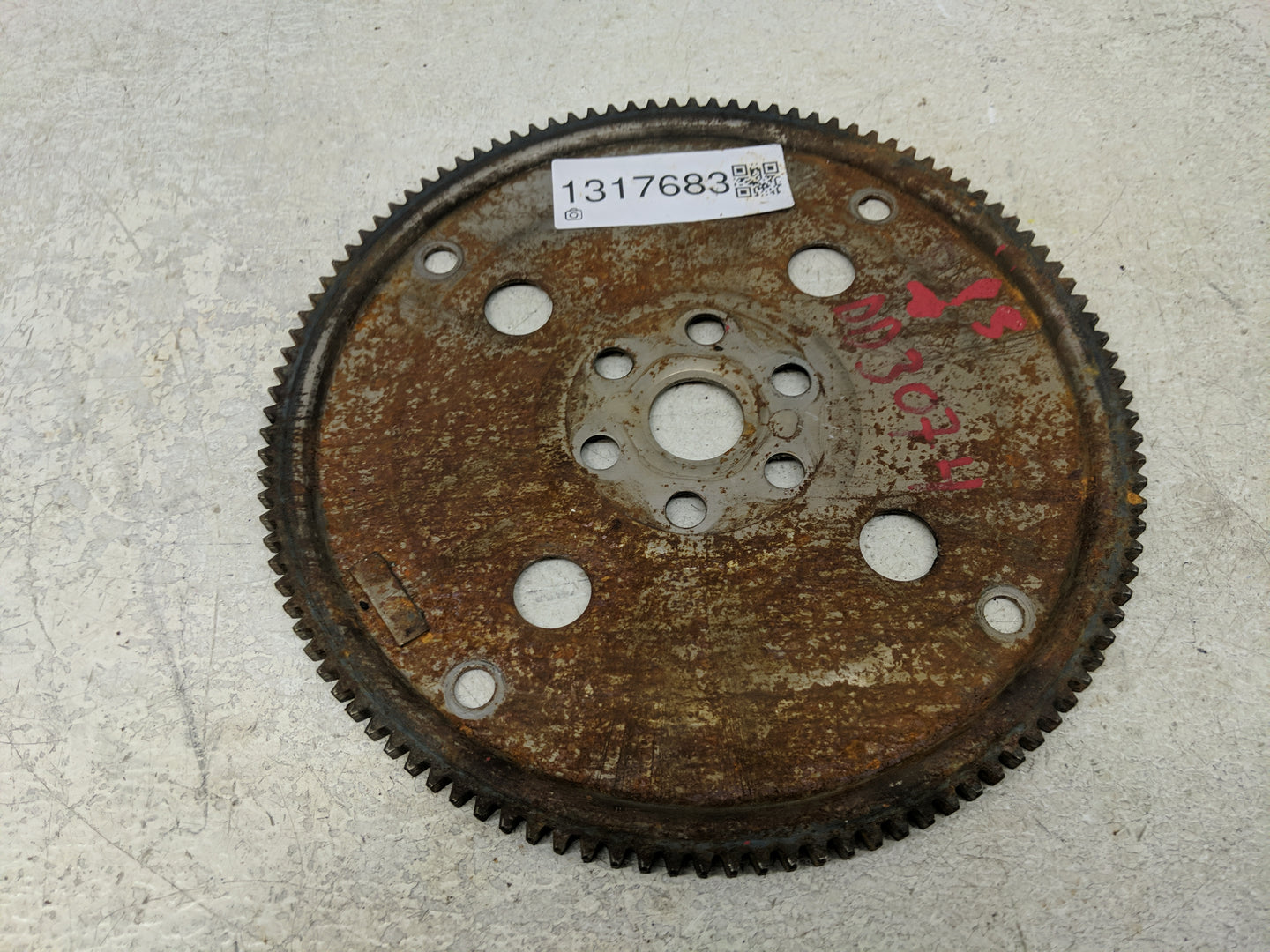 2006-2009 Ford Fusion Transmission Flywheel Flexplate P/N:409-00112 Fits Fits 2006 2007 2008 2009 OEM Used Auto Parts - Oemu