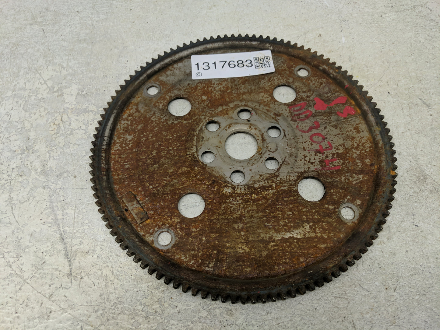 2006-2009 Ford Fusion Transmission Flywheel Flexplate P/N:409-00112 Fits Fits 2006 2007 2008 2009 OEM Used Auto Parts - Oemu