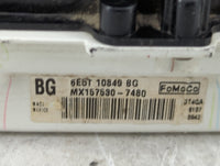 2006-2007 Ford Fusion Instrument Cluster Speedometer Gauges P/N:6E5T 10849 BG MX157530-7480 Fits Fits 2006 2007 OEM Used Aut
