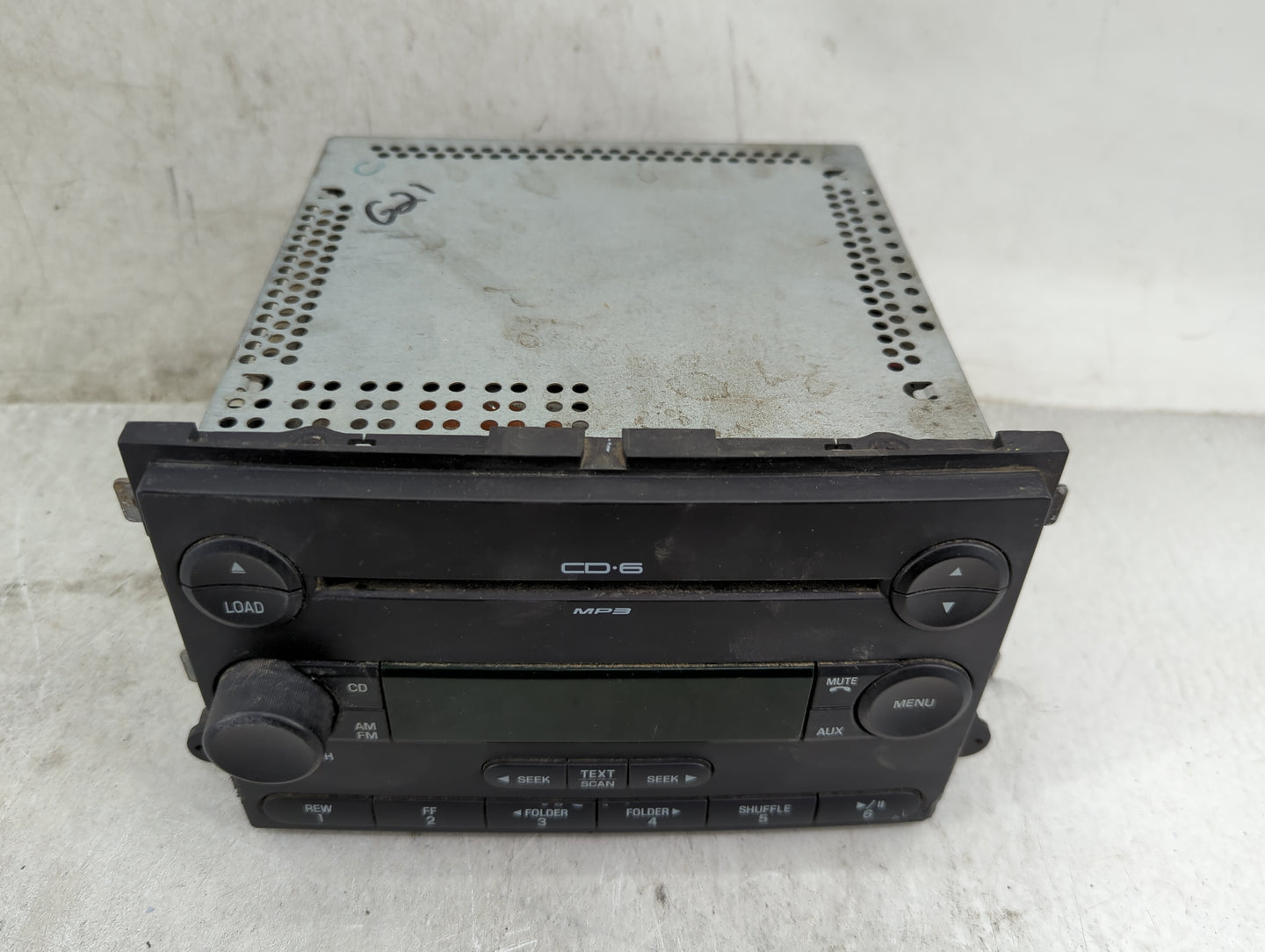 2006-2009 Ford Fusion Radio AM FM Cd Player Receiver Replacement P/N:6E5T-18C815-AL 6E5T-18C815-AC Fits Fits 2006 2007 2008 