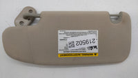 2006-2009 Ford Fusion Sun Visor Shade Replacement Passenger Right Mirror Fits Fits 2006 2007 2008 2009 OEM Used Auto Parts -