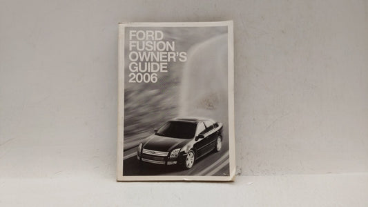 2006 Ford Fusion Owners Manual Book Guide OEM Used Auto Parts - Oemusedautoparts1.com