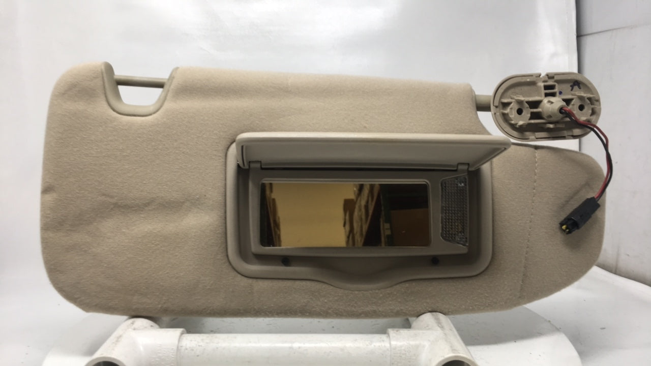 2006-2009 Ford Fusion Sun Visor Shade Replacement Passenger Right Mirror Fits Fits 2006 2007 2008 2009 OEM Used Auto Parts -