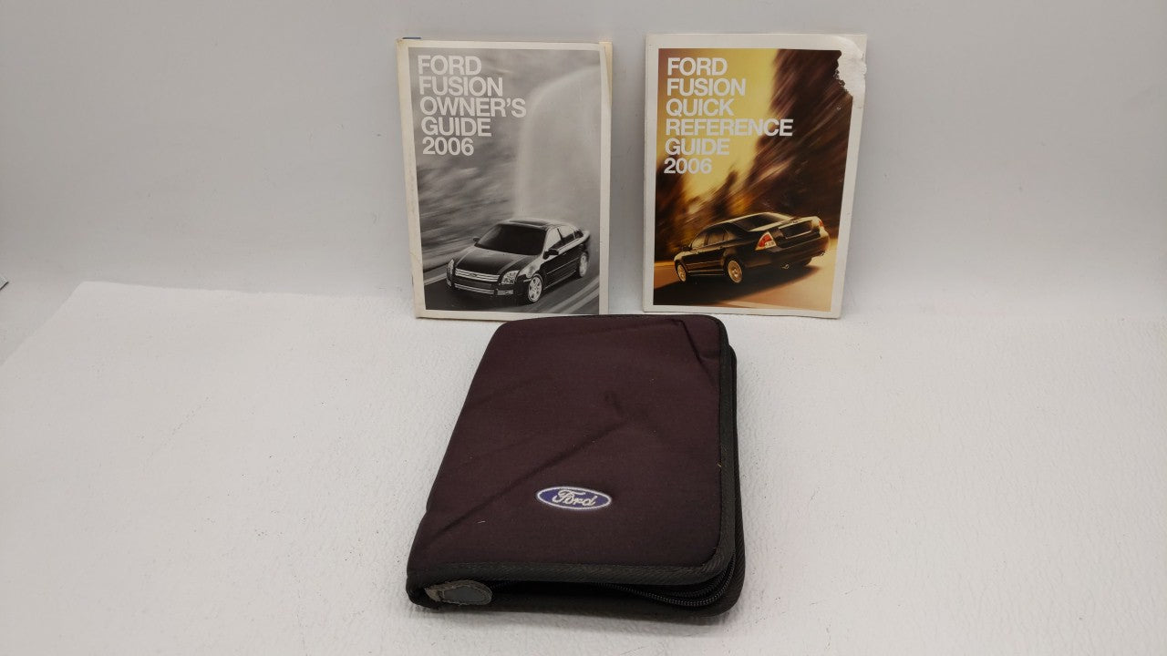 2006 Ford Fusion Owners Manual Book Guide OEM Used Auto Parts - Oemusedautoparts1.com