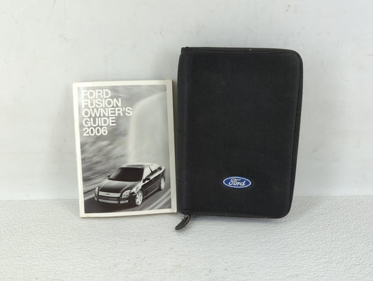 2006 Ford Fusion Owners Manual Book Guide OEM Used Auto Parts - Oemusedautoparts1.com