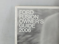 2006 Ford Fusion Owners Manual Book Guide OEM Used Auto Parts - Oemusedautoparts1.com