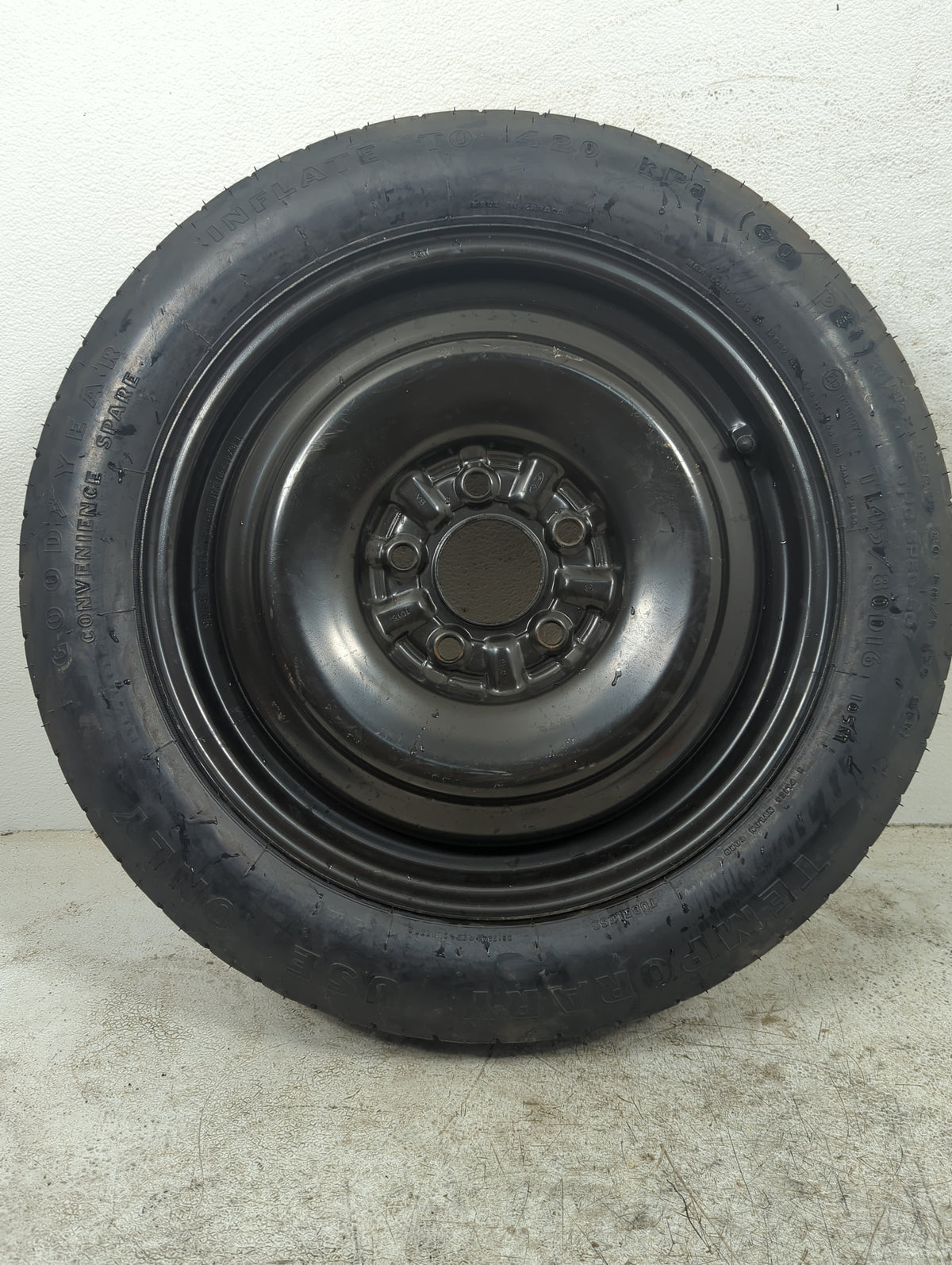 2006-2012 Ford Fusion Spare Donut Tire Wheel Rim Oem 5036773 - Oemusedautoparts1.com