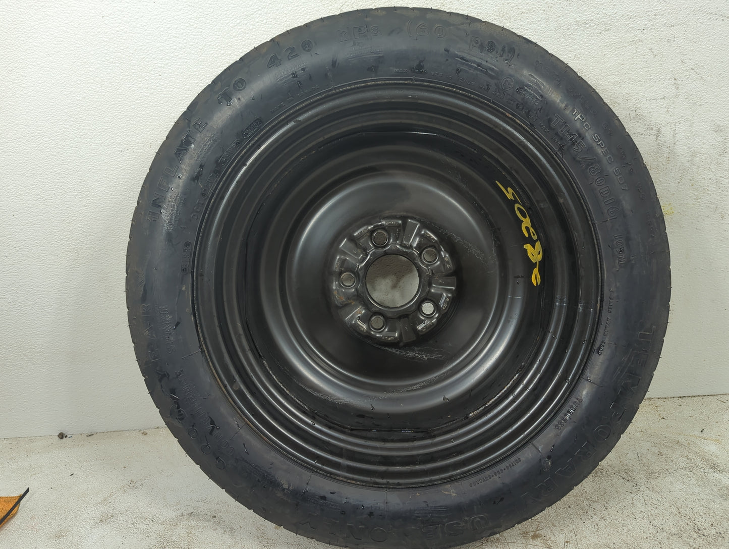 2006-2012 Ford Fusion Spare Donut Tire Wheel Rim Oem 5036773 - Oemusedautoparts1.com