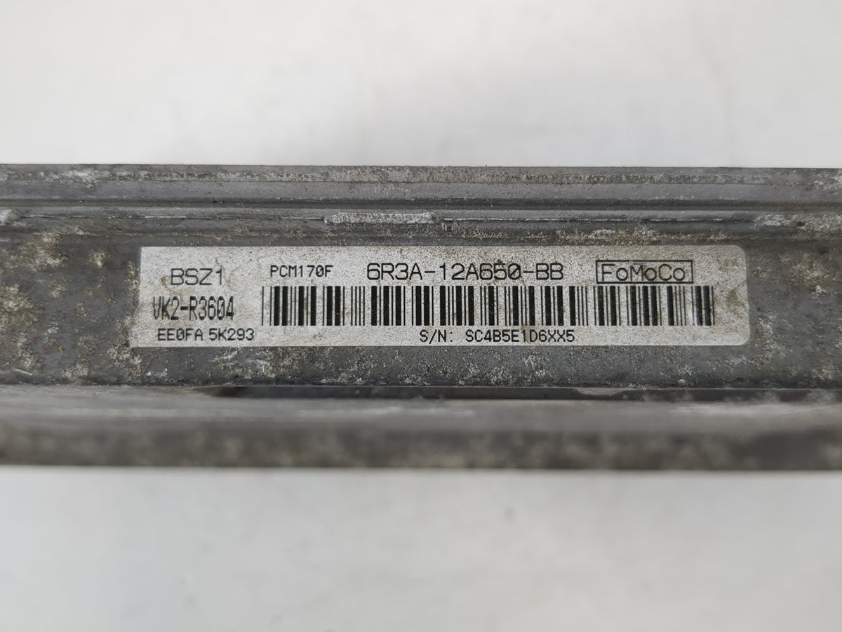 2006 Ford Mustang PCM Engine Control Computer ECU ECM PCU OEM P/N:6R3A-12A650-BB Fits OEM Used Auto Parts - Oemusedautoparts