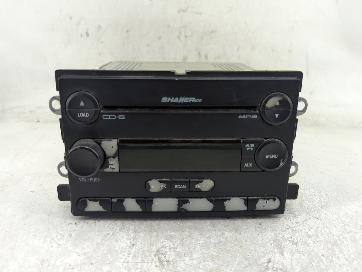 2005-2006 Ford Mustang Radio AM FM Cd Player Receiver Replacement P/N:6R3T-18C815-GE Fits Fits 2005 2006 OEM Used Auto Parts