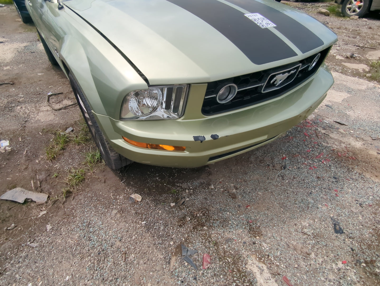 2006-2009 Ford Mustang Front Bumper - Oem - Oemusedautoparts1.com