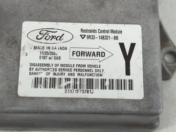 2006 Ford Mustang PCM Engine Control Computer ECU ECM PCU OEM P/N:6R33-14B321-BB Fits Fits 2008 OEM Used Auto Parts