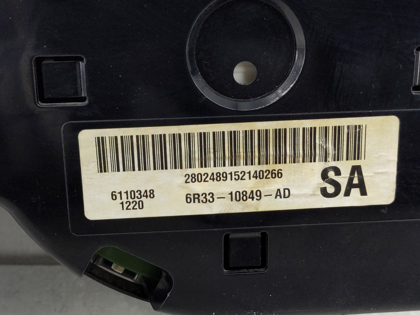 2006 Ford Mustang Instrument Cluster Speedometer Gauges P/N:6R33-10849-AD Fits OEM Used Auto Parts - Oemusedautoparts1.com
