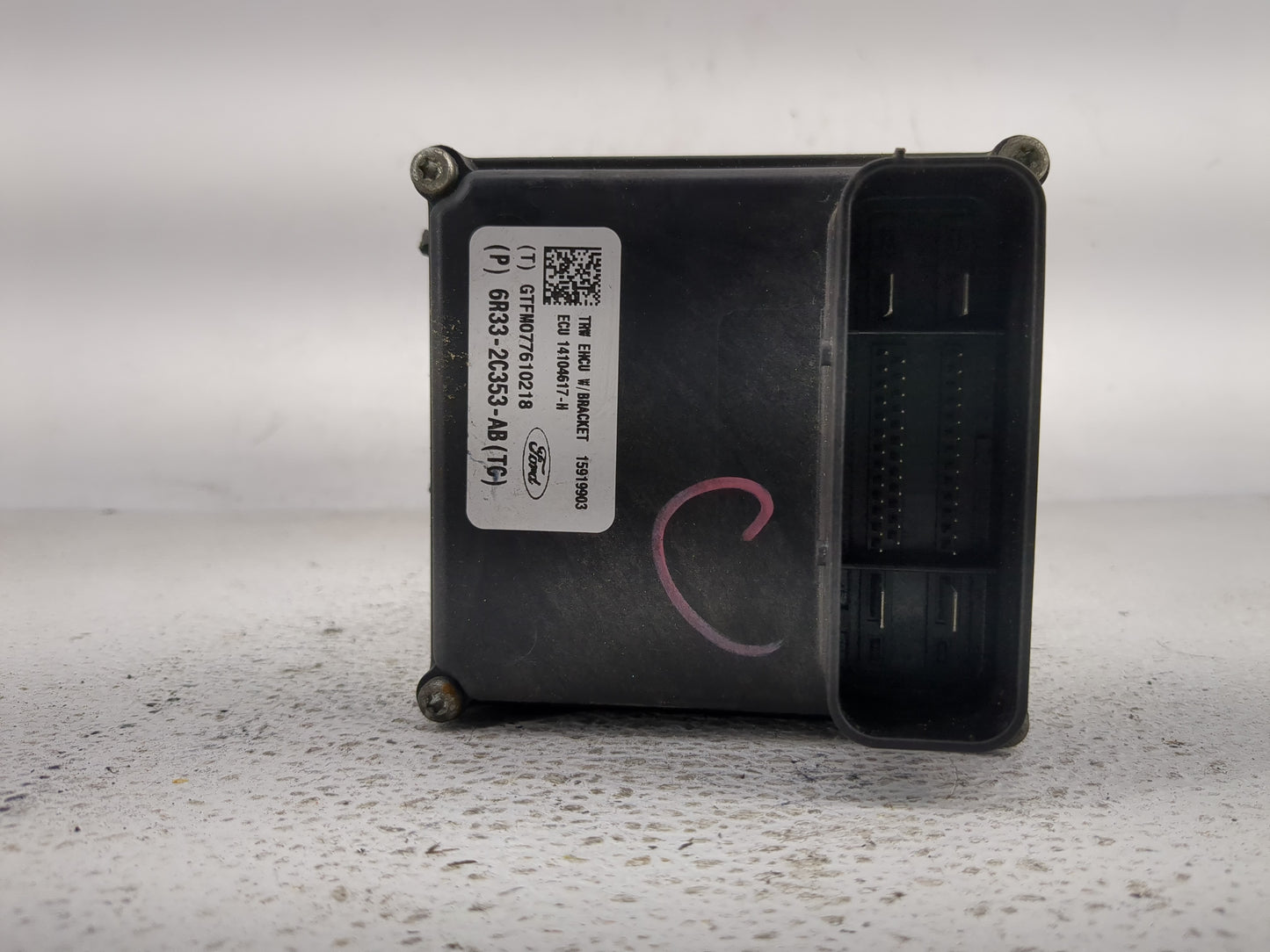 2005-2006 Ford Mustang ABS Pump Control Module Replacement P/N:6R33-2C353AB Fits Fits 2005 2006 OEM Used Auto Parts - Oemuse