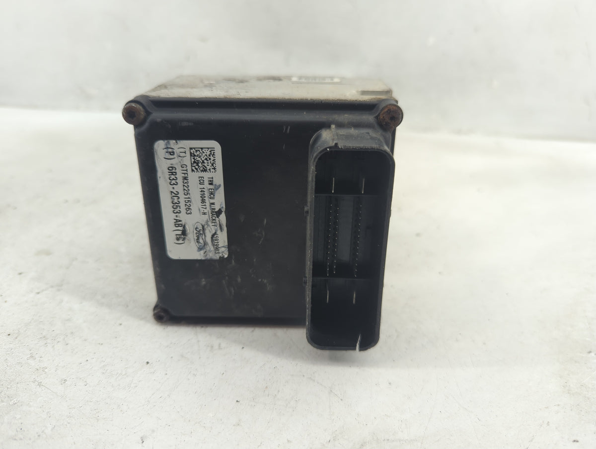 2005-2006 Ford Mustang Anti-Lock Brake ABS Pump Module Actuator OEM P/N:6R33-2C353-AB Fits Fits 2005 2006 OEM Used Auto Part