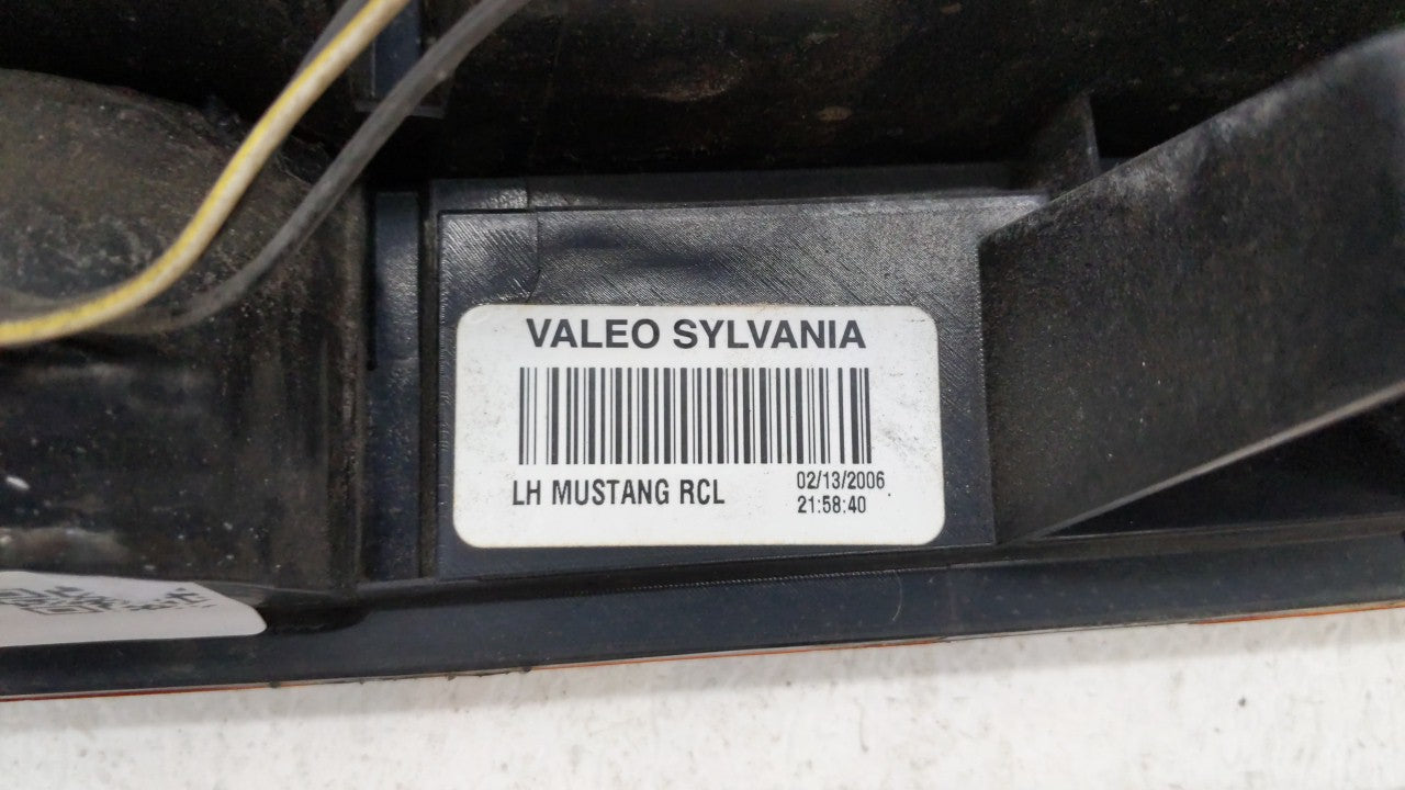 2005-2009 Ford Mustang Tail Light Assembly Driver Left OEM Fits Fits 2005 2006 2007 2008 2009 OEM Used Auto Parts - Oemuseda