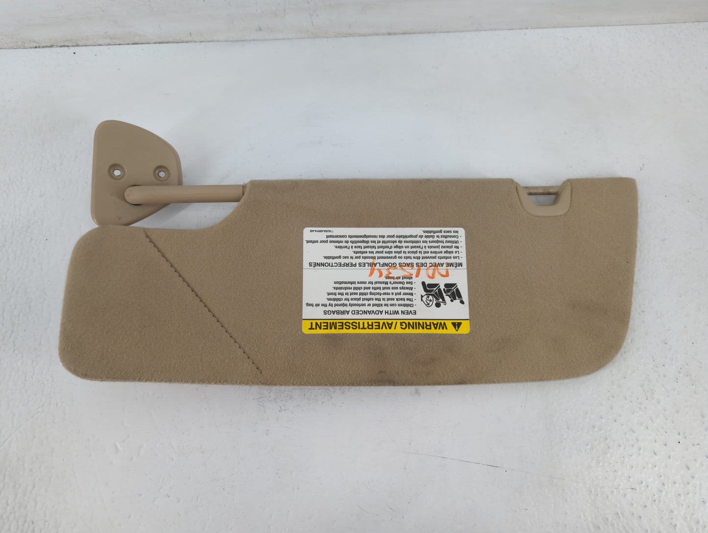 2005-2011 Ford Mustang Sun Visor Shade Replacement Passenger Right Mirror Fits Fits 2005 2006 2007 2008 2009 2010 2011 OEM U