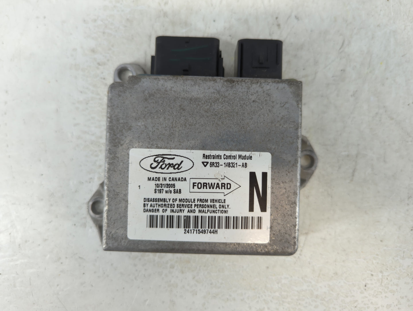 2006 Ford Mustang Radio Speaker Amplifier - Oemusedautoparts1.com