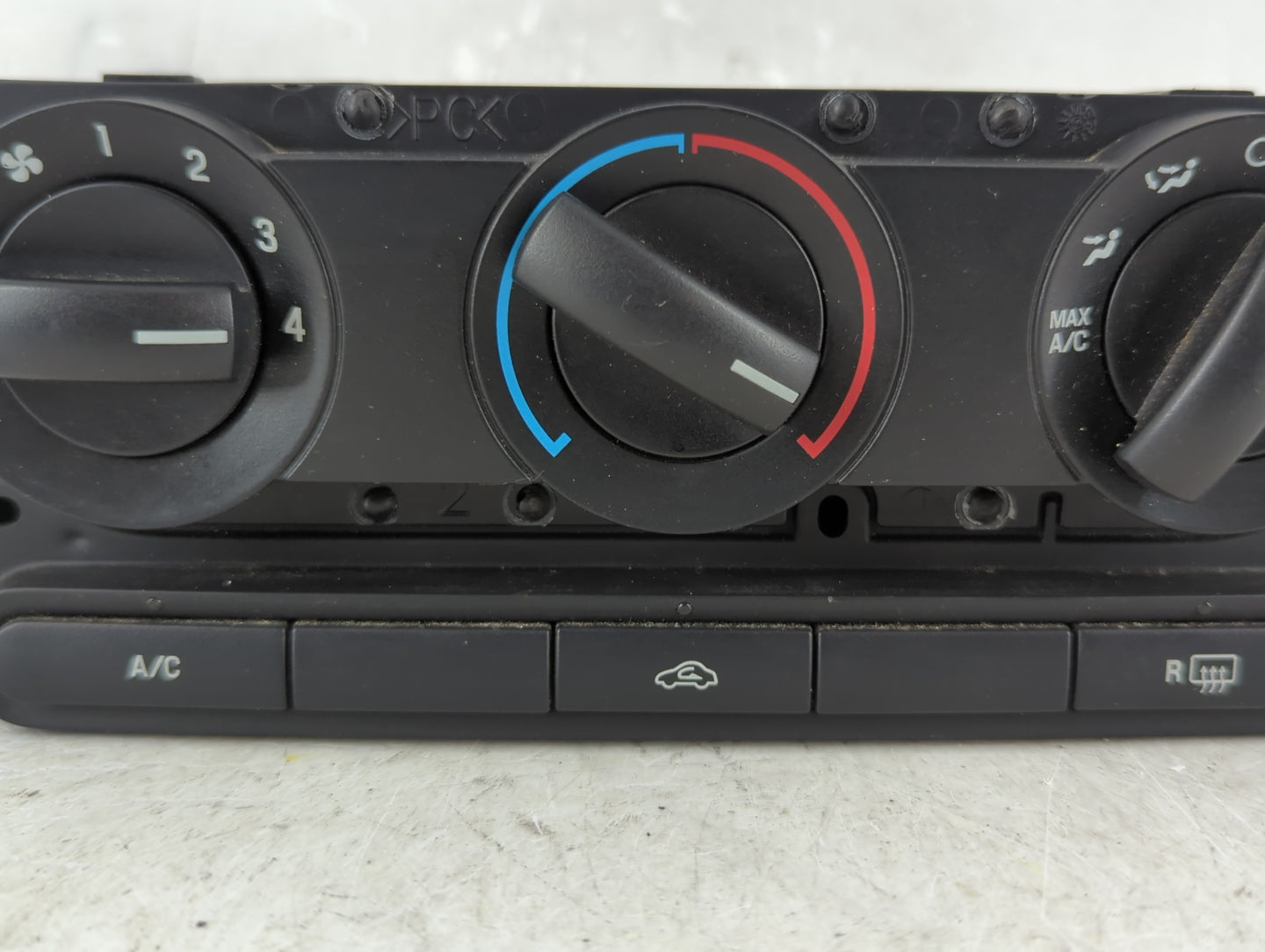 2005-2009 Ford Mustang Climate Control Module Temperature AC/Heater Replacement Fits Fits 2005 2006 2007 2008 2009 OEM Used 
