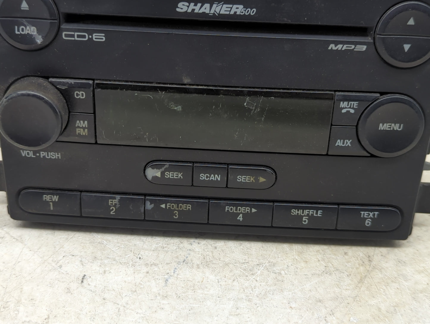 2006 Ford Mustang Radio AM FM Cd Player Receiver Replacement P/N:6R3T-18C815-HE Fits OEM Used Auto Parts - Oemusedautoparts1