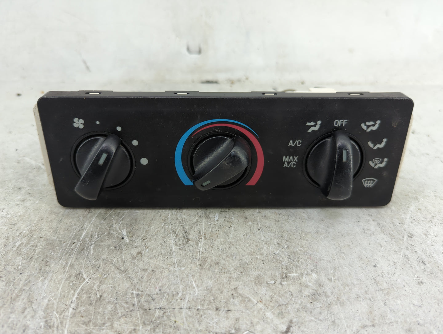 2003-2011 Ford Ranger Climate Control Module Temperature AC/Heater Replacement Fits OEM Used Auto Parts - Oemusedautoparts1.