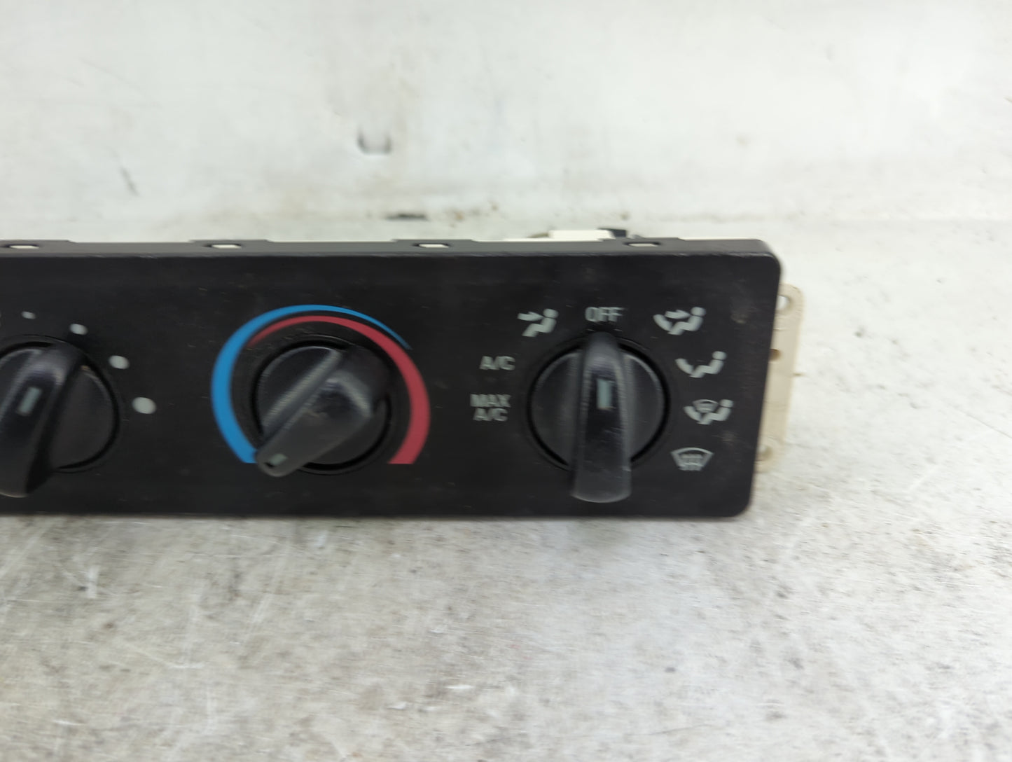 2003-2011 Ford Ranger Climate Control Module Temperature AC/Heater Replacement Fits OEM Used Auto Parts - Oemusedautoparts1.