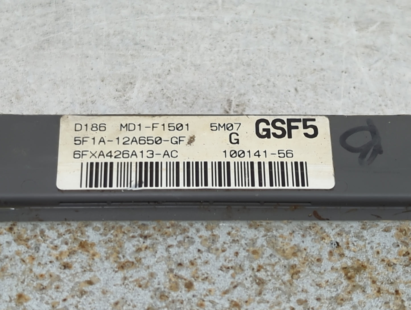 2005-2007 Ford Taurus PCM Engine Control Computer ECU ECM PCU OEM P/N:5F1A-12A650-GF 6FXA426A13-AC Fits Fits 2005 2006 2007 