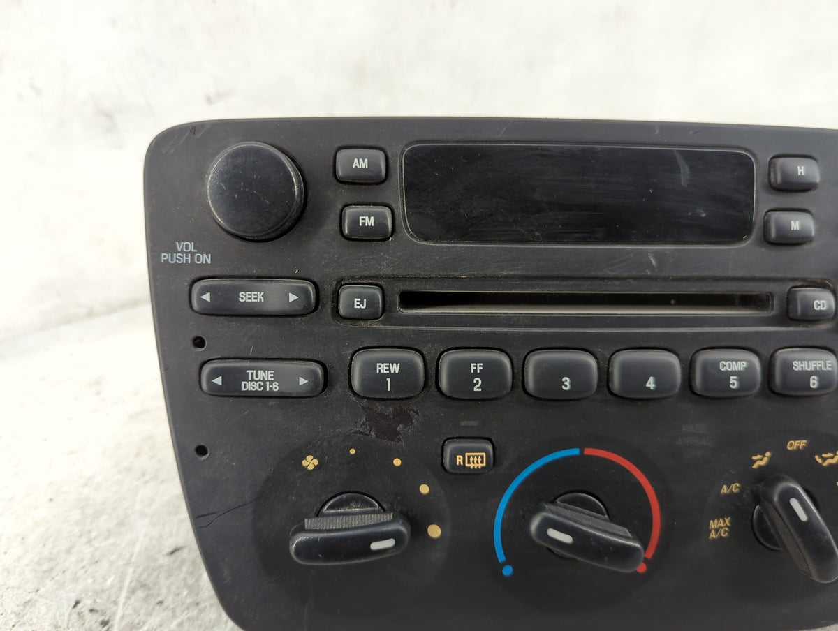 2004-2007 Ford Taurus Radio AM FM Cd Player Receiver Replacement P/N:5F1T-18C858-DB Fits 2004 2005 2006 2007 OEM Used Auto P