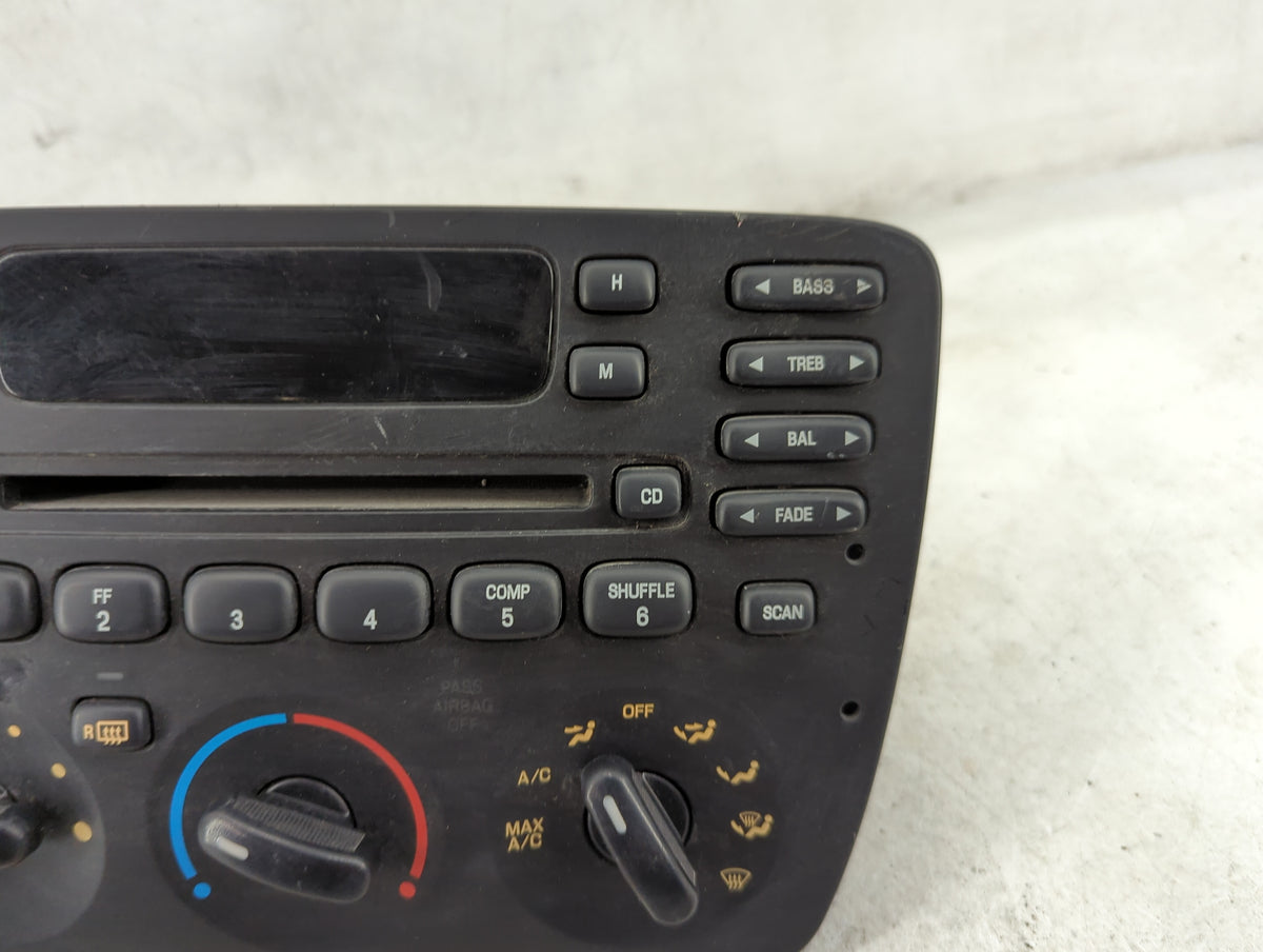 2004-2007 Ford Taurus Radio AM FM Cd Player Receiver Replacement P/N:5F1T-18C858-DB Fits 2004 2005 2006 2007 OEM Used Auto P