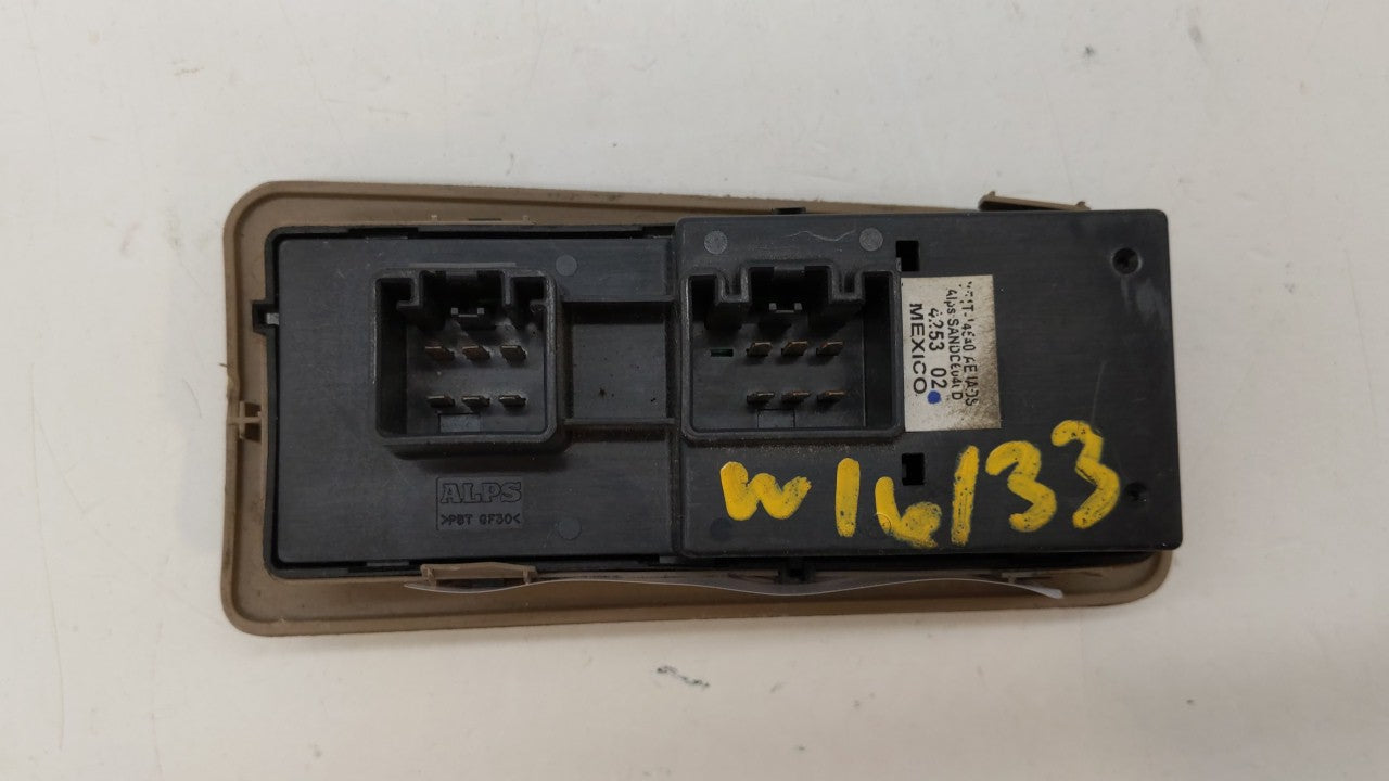 2000-2007 Ford Taurus Master Power Window Switch Replacement Driver Side Left P/N:YF1T-14540-AE YF1T-14540-AD Fits OEM Used 