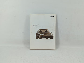 2006 Ford Taurus Owners Manual Book Guide OEM Used Auto Parts