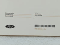 2006 Ford Taurus Owners Manual Book Guide OEM Used Auto Parts - Oemusedautoparts1.com