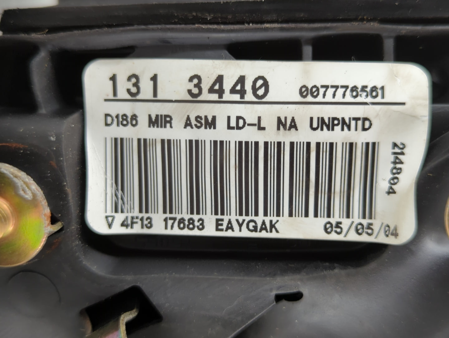 2000-2007 Ford Taurus Side Mirror Replacement Driver Left View Door Mirror P/N:6F13 17683 EA5 Fits OEM Used Auto Parts - Oem