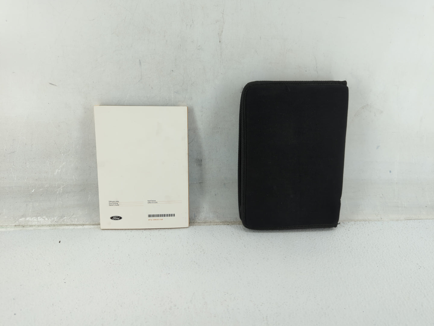 2006 Ford Taurus Owners Manual Book Guide P/N:6F1J-19A321-AA OEM Used Auto Parts - Oemusedautoparts1.com