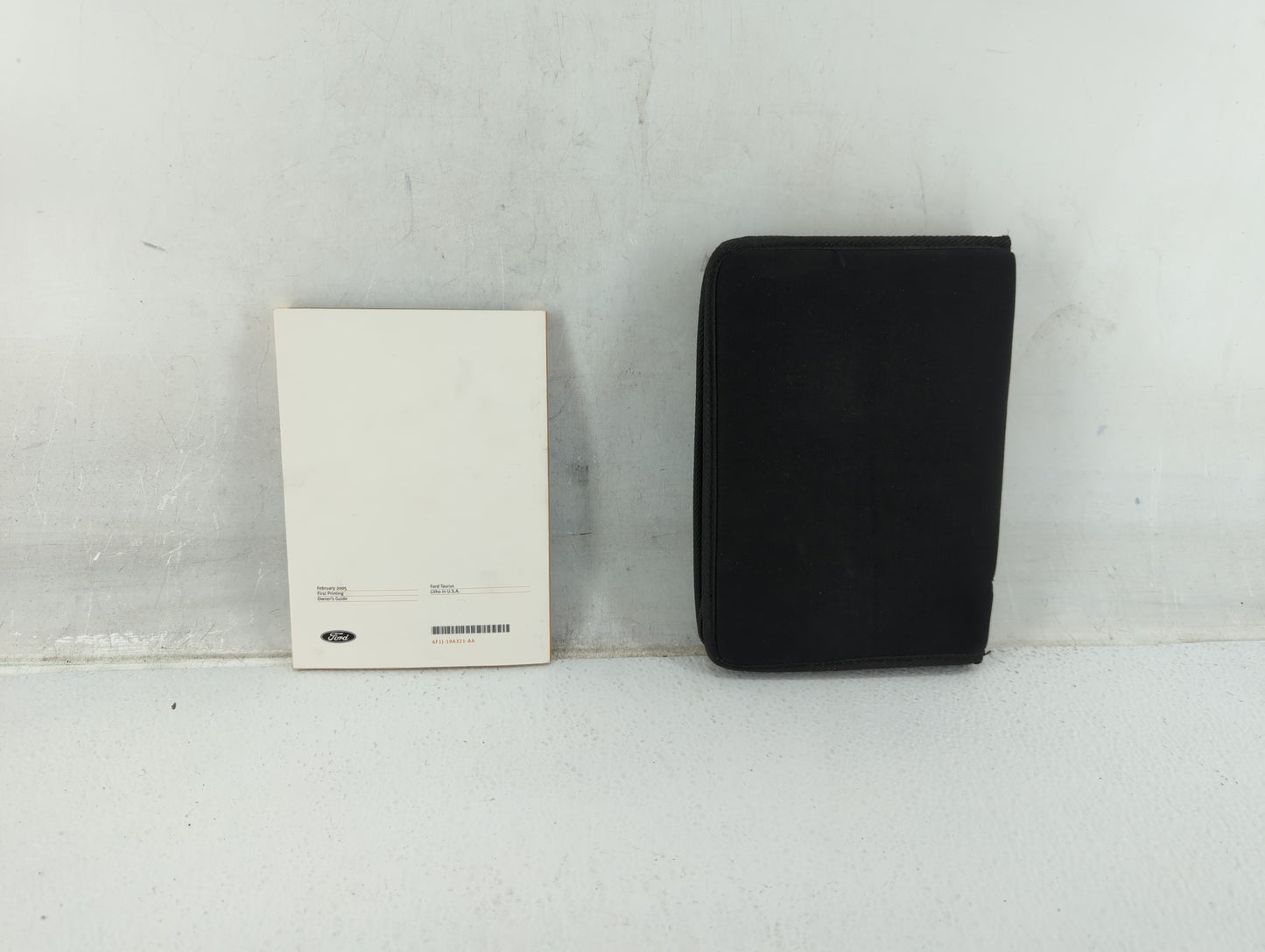 2006 Ford Taurus Owners Manual Book Guide P/N:6F1J-19A321-AA OEM Used Auto Parts - Oemusedautoparts1.com