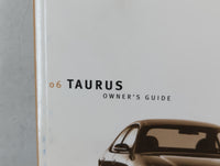 2006 Ford Taurus Owners Manual Book Guide P/N:6F1J-19A321-AA OEM Used Auto Parts - Oemusedautoparts1.com