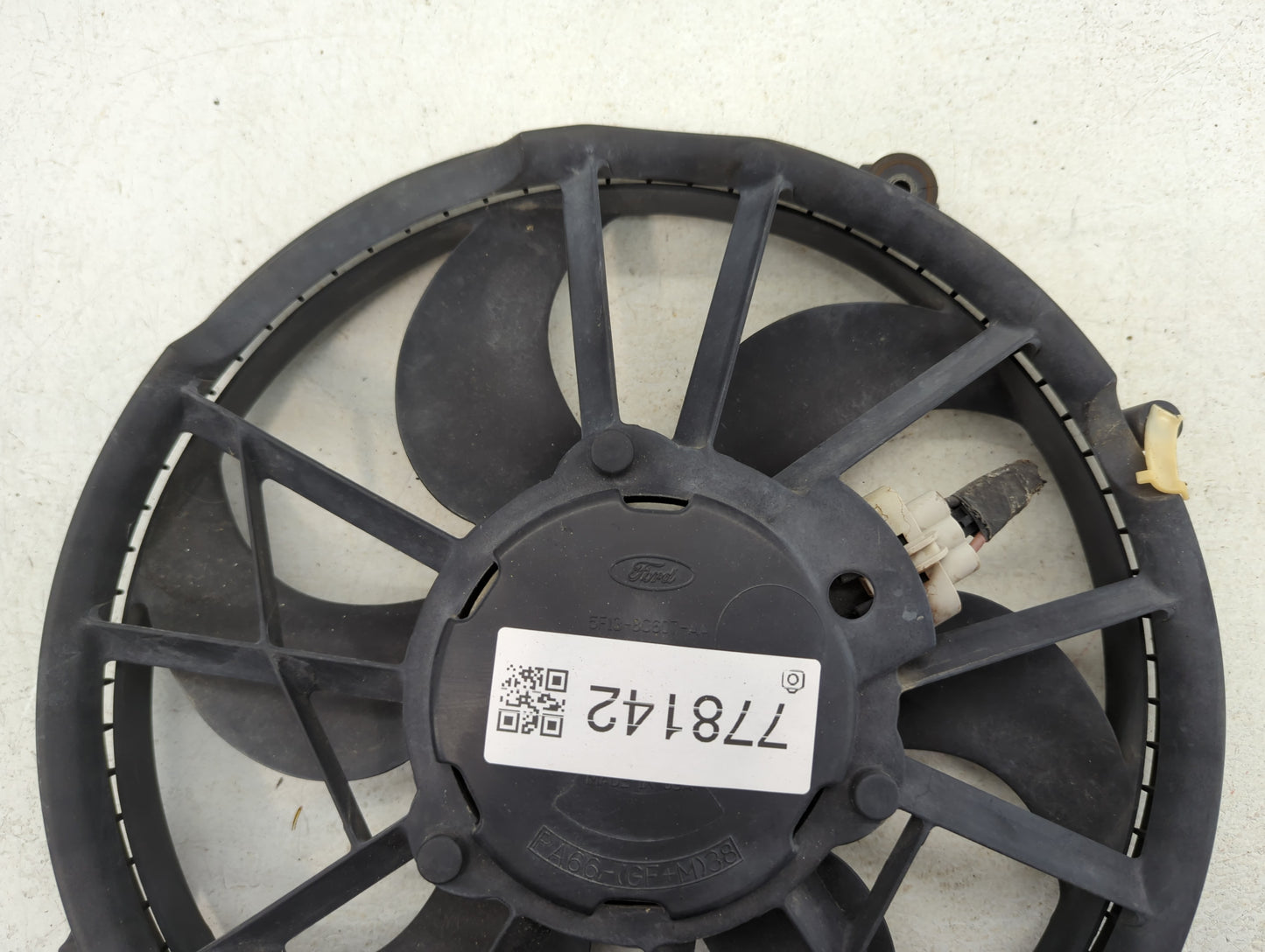 1996-2007 Ford Taurus Left Radiator Fan Motor Assembly - Oemusedautoparts1.com