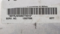2007-2008 Gmc Acadia PCM Engine Control Computer ECU ECM PCU OEM P/N:12603998 12617014 Fits Fits 2005 2006 2007 2008 2009 20
