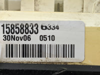 2004-2012 Gmc Canyon Climate Control Module Temperature AC/Heater Replacement P/N:15858833 Fits OEM Used Auto Parts - Oemuse