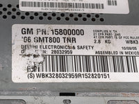 2004-2009 Gmc Envoy Radio AM FM Cd Player Receiver Replacement P/N:15800000 28032959 Fits Fits 2004 2005 2006 2007 2008 2009