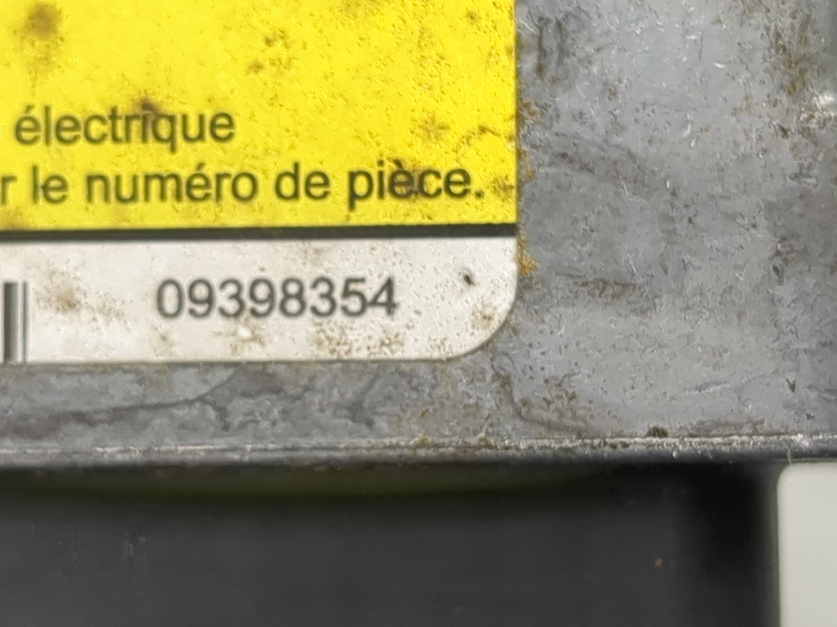 2006 Gmc Envoy Safety Restraint Srs Airbag Control Module 09398354 - Oemusedautoparts1.com