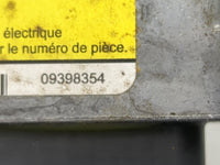 2006 Gmc Envoy Safety Restraint Srs Airbag Control Module 09398354 - Oemusedautoparts1.com