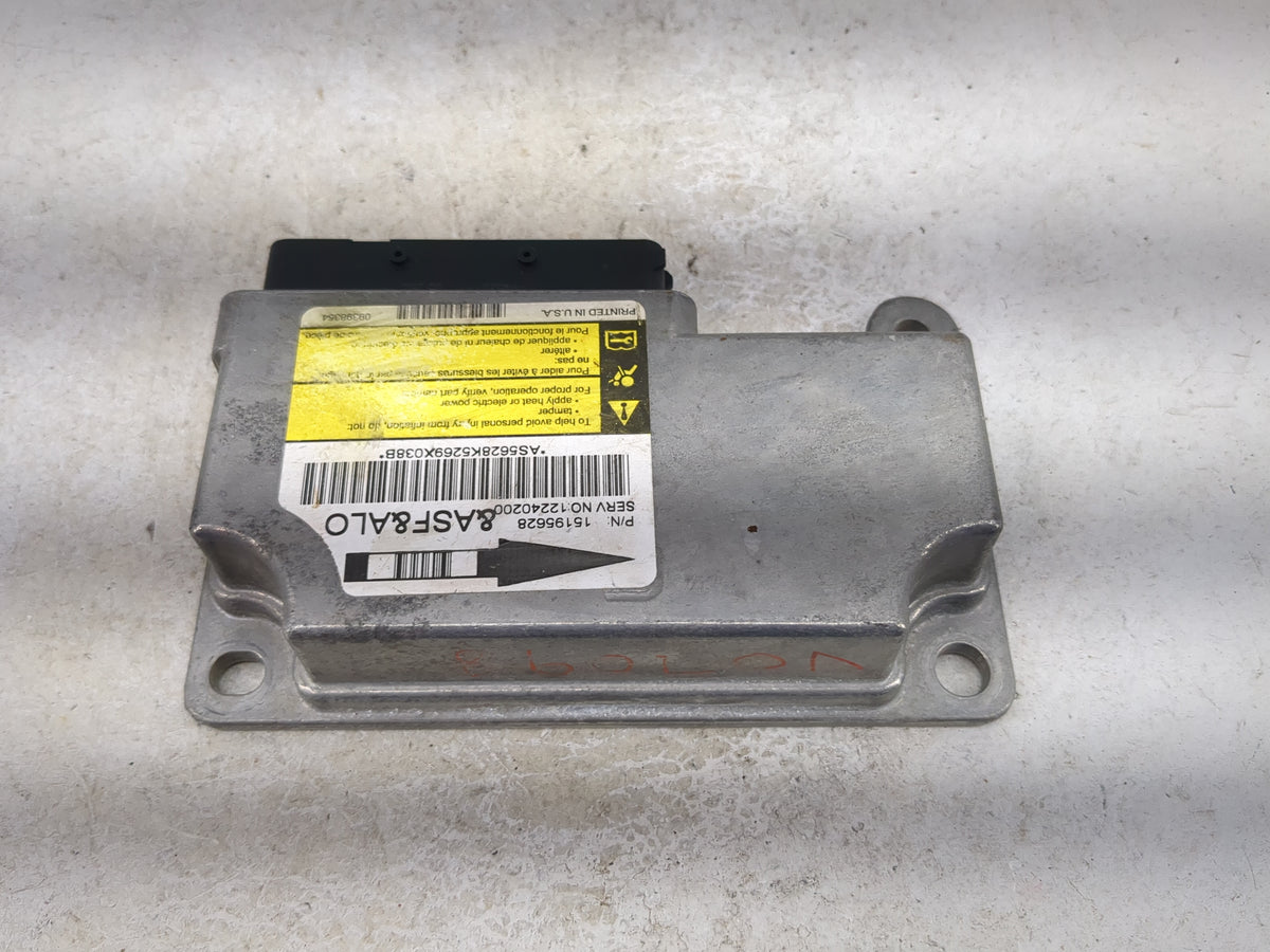 2005-2006 Gmc Envoy Safety Restraint Srs Airbag Control Module 1502631 - Oemusedautoparts1.com