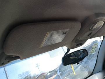 2005-2006 Gmc Envoy Xl Sun Visor Shade Replacement Driver Left Mirror Fits Fits 2005 2006 2007 OEM Used Auto Parts - Oemused
