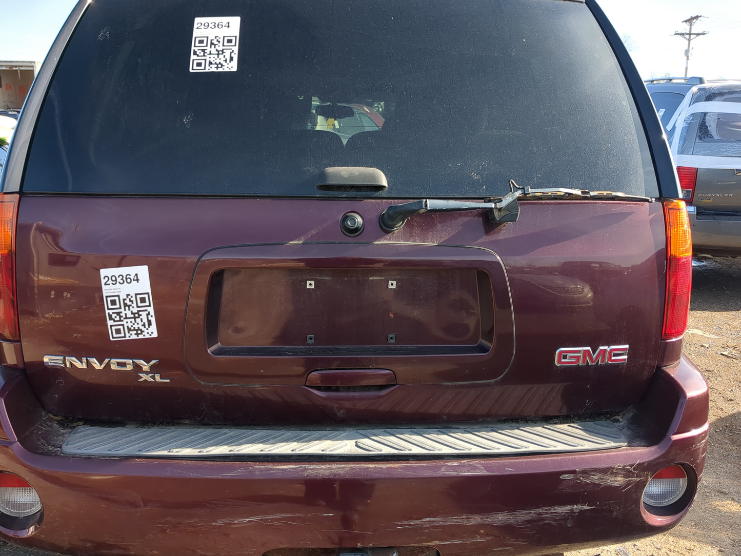 2004-2006 Gmc Envoy Xl Trunk/decklid/hatch/tailgate Oem - Oemusedautoparts1.com