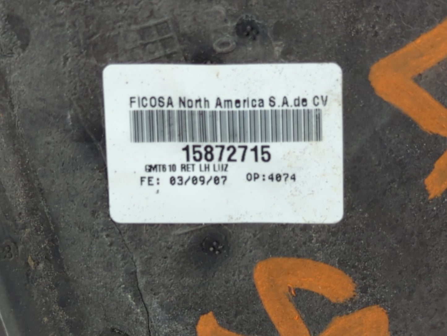 2003-2007 Gmc Savana 2500 Side Mirror Replacement Driver Left View Door Mirror P/N:15872715 Fits Fits 2003 2004 2005 2006 20