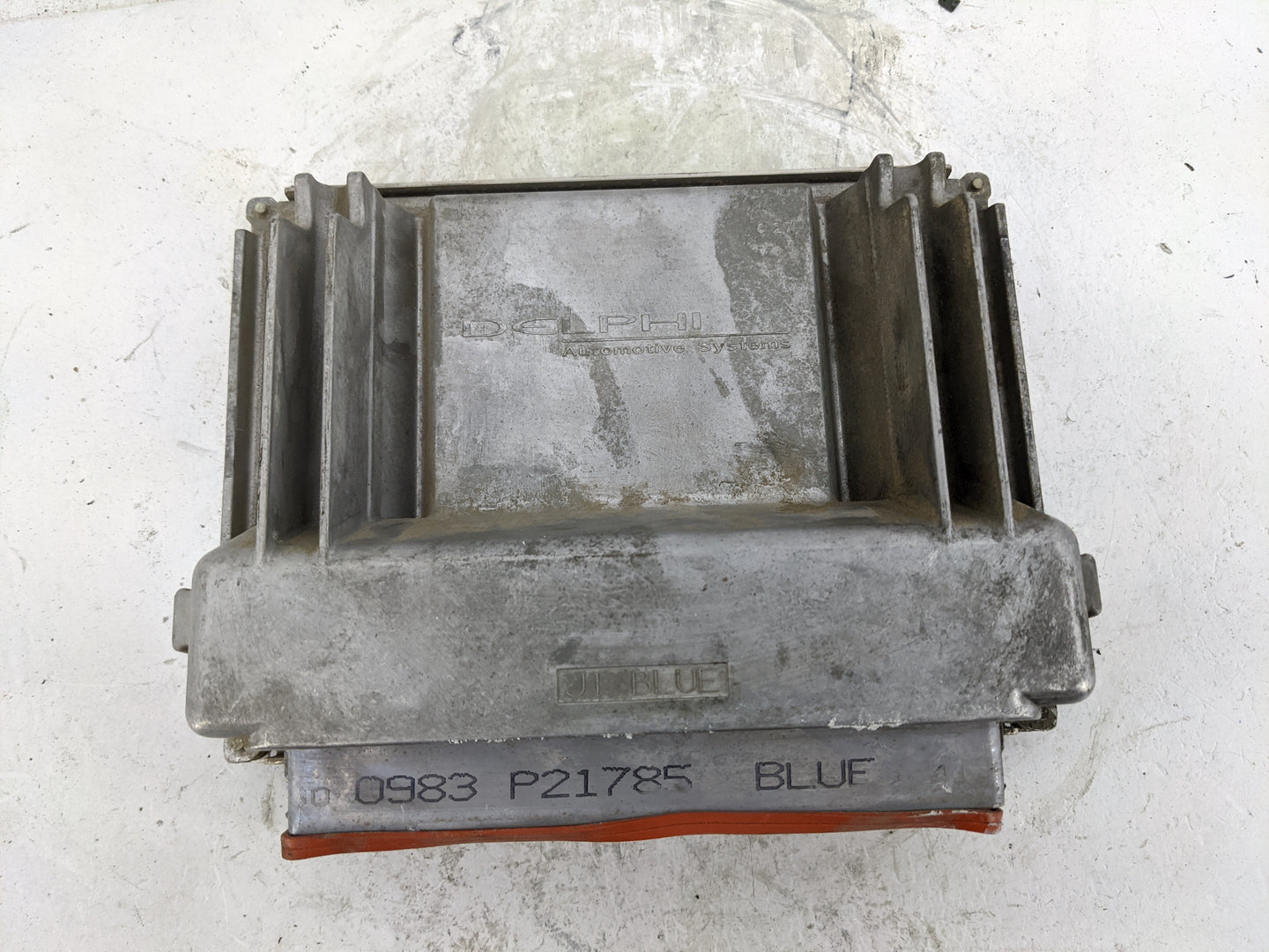 2003-2007 Gmc Sierra 1500 PCM Engine Control Computer ECU ECM PCU OEM P/N:0983 P21785 BLUE 12582605 Fits OEM Used Auto Parts