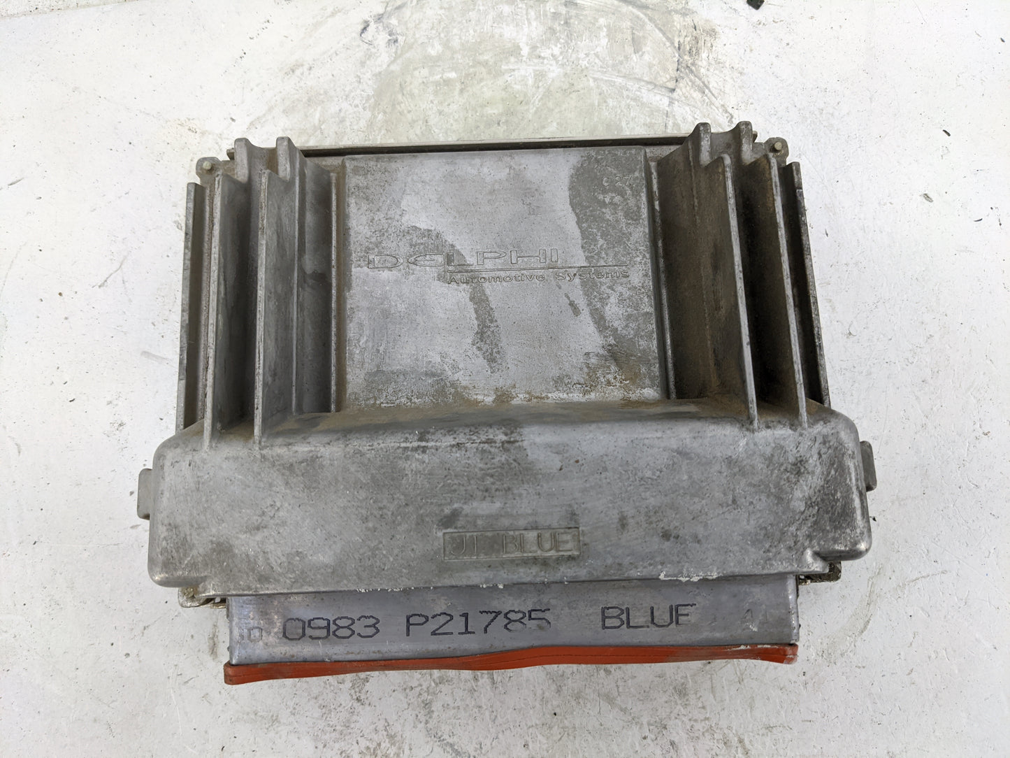 2003-2007 Gmc Sierra 1500 PCM Engine Control Computer ECU ECM PCU OEM P/N:0983 P21785 BLUE 12582605 Fits OEM Used Auto Parts