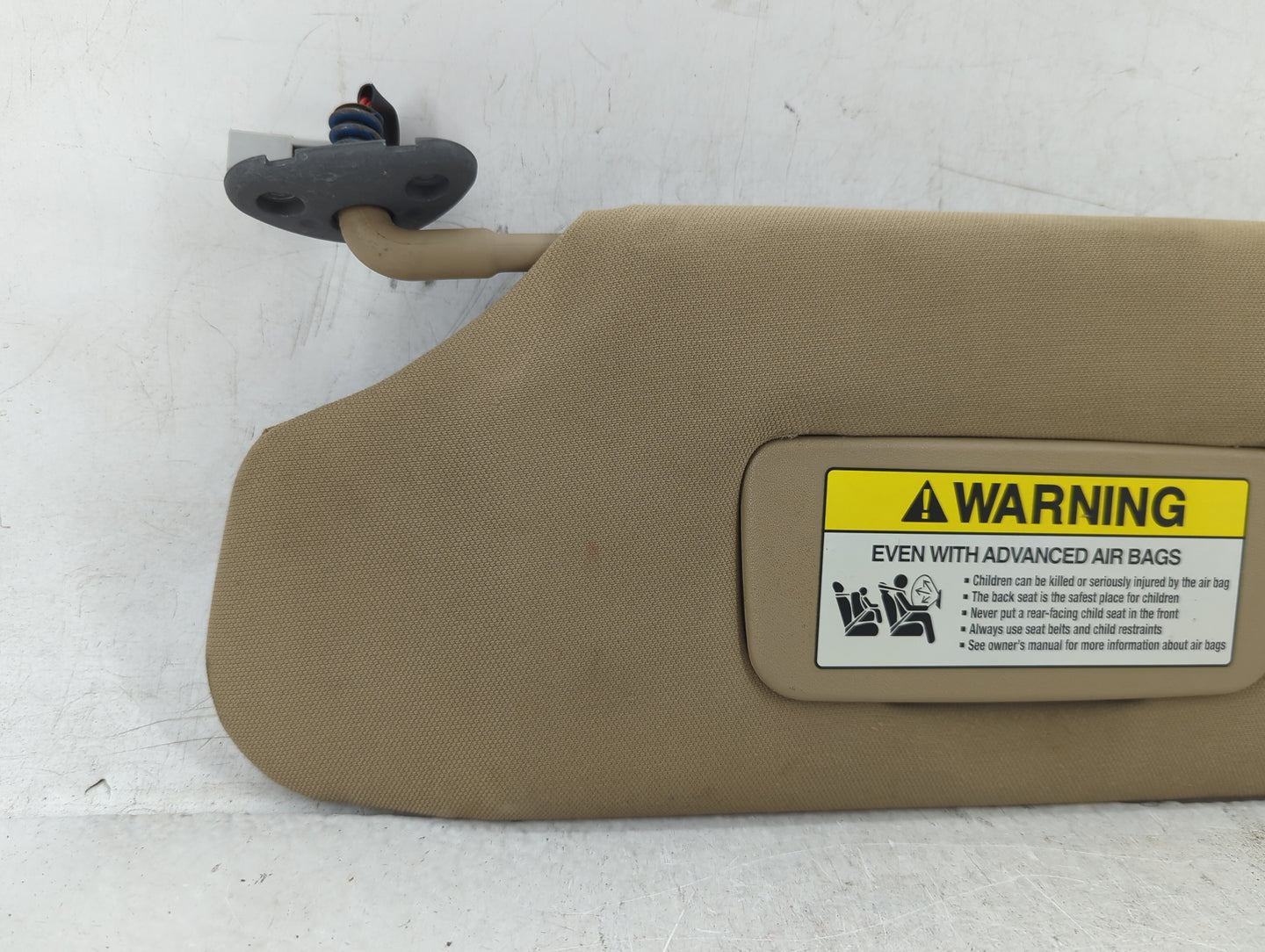 2003-2007 Honda Accord Sun Visor Shade Replacement Driver Left Mirror Fits Fits 2003 2004 2005 2006 2007 OEM Used Auto Parts
